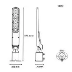 tete-de-mat-candelabre-projecteur-100w-led-philips-15000lm-eclairage-public