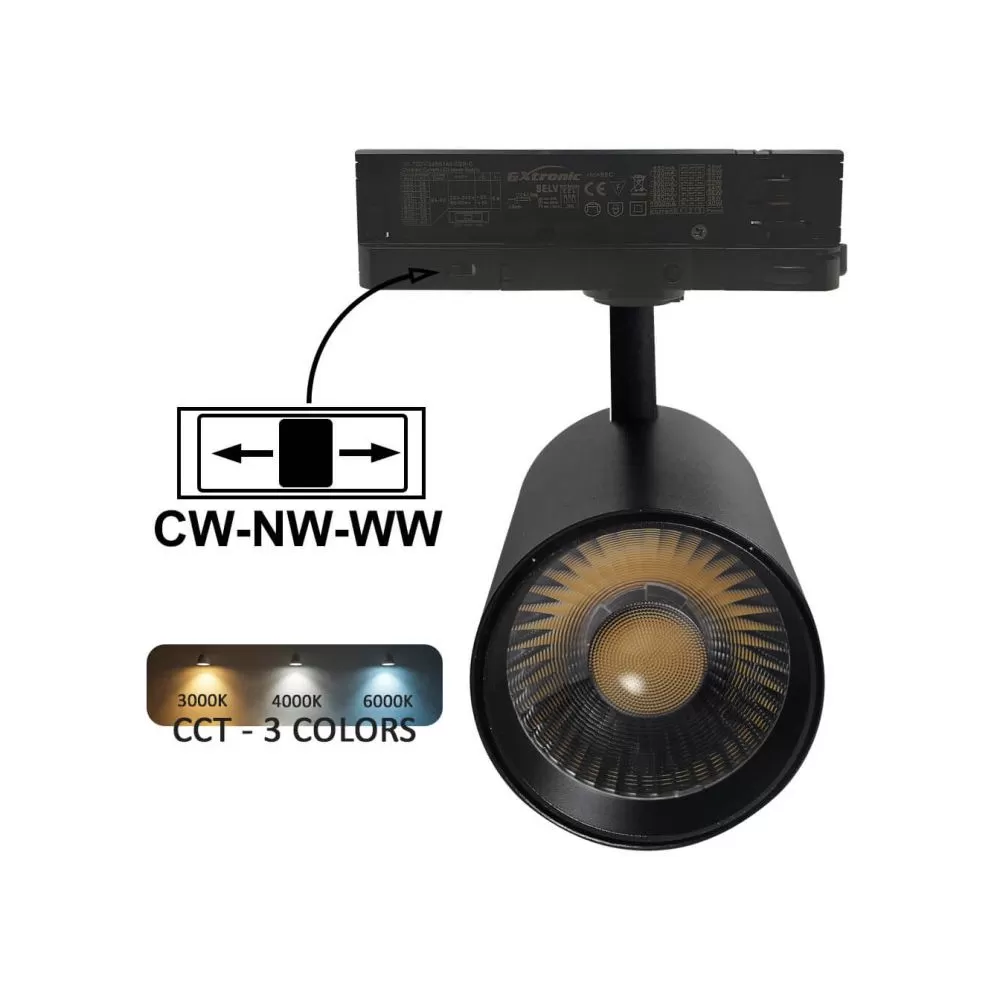 applique-plafonnier-led-cct-pateres-spot-orientable-12w-1200-lumens-irc-93