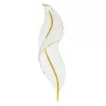 applique-ceramique-blanche-et-or-plume-d-ange-0w-led-cct