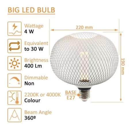 ampoule-filament-led-4w-culot-e27-grille-boule-220mm