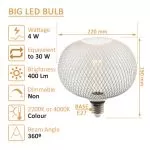 ampoule-filament-led-4w-culot-e27-grille-boule-220mm