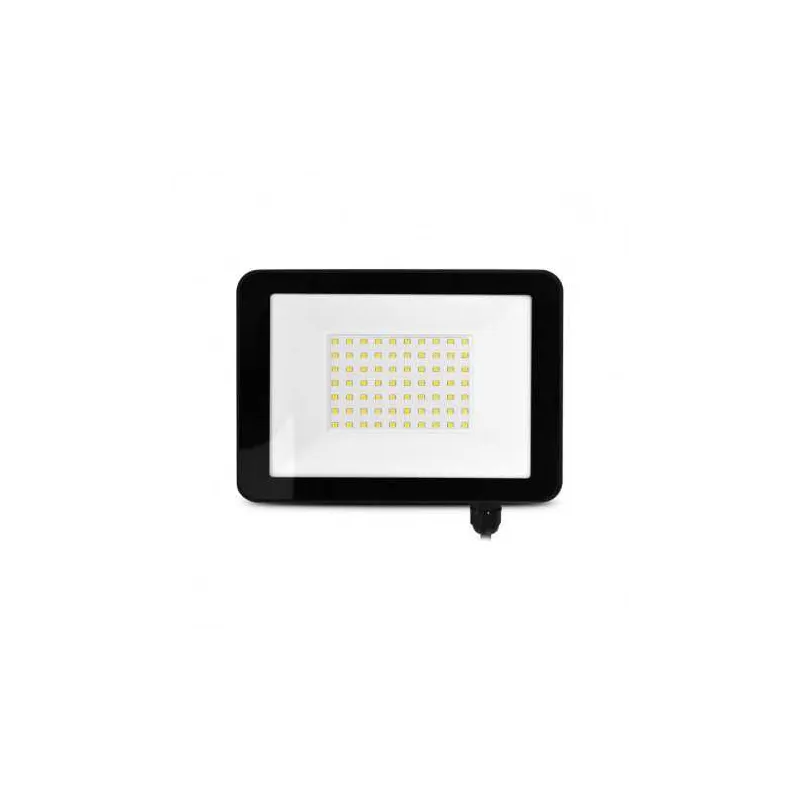 PROJECTEUR EXTERIEUR LED PLAT NOIR 30W 6000K IP65