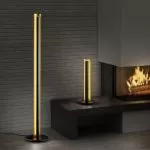 TRIO Lampadaire intérieur noir TEXEL - Pas cher