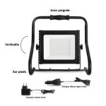 Projecteur LED Portatif Orientable 10W 6000K