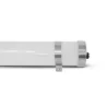 Tubulaire LED Intégrées Opale Traversant 40W 4600LM 3000K 1250 x Ø80mm