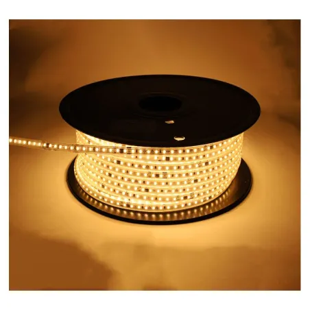 Bobine led 2835 4000K 50 mètres 8w/m 230V IP65