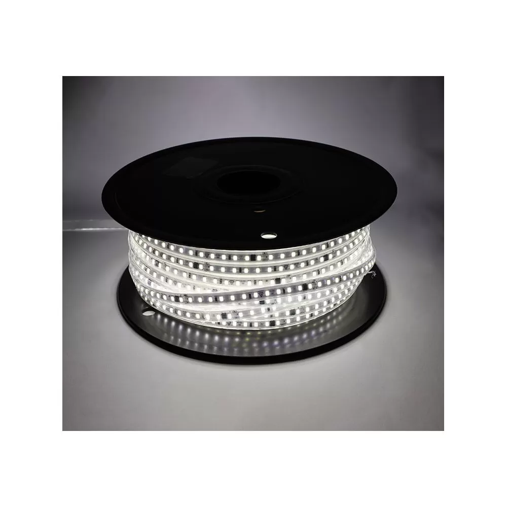 Bobine led 2835 6000K 50 mètres 8w/m 230V IP65