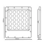 projecteur-led-osram-100w-12000-lumens-gris-2700k-4000k-5700k