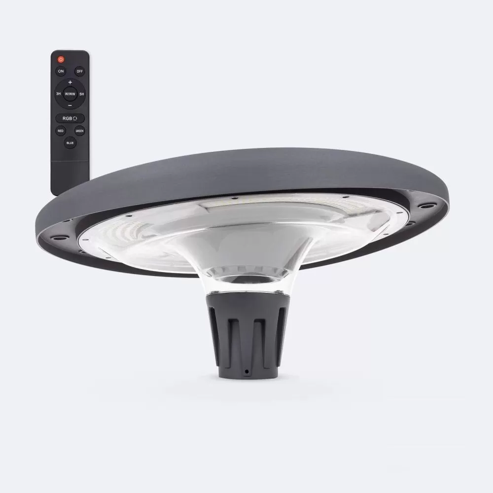 tete-de-mat-led-4000-lumens-5000k-avec-telecommande-eclairage-public-parc-jardin-parking