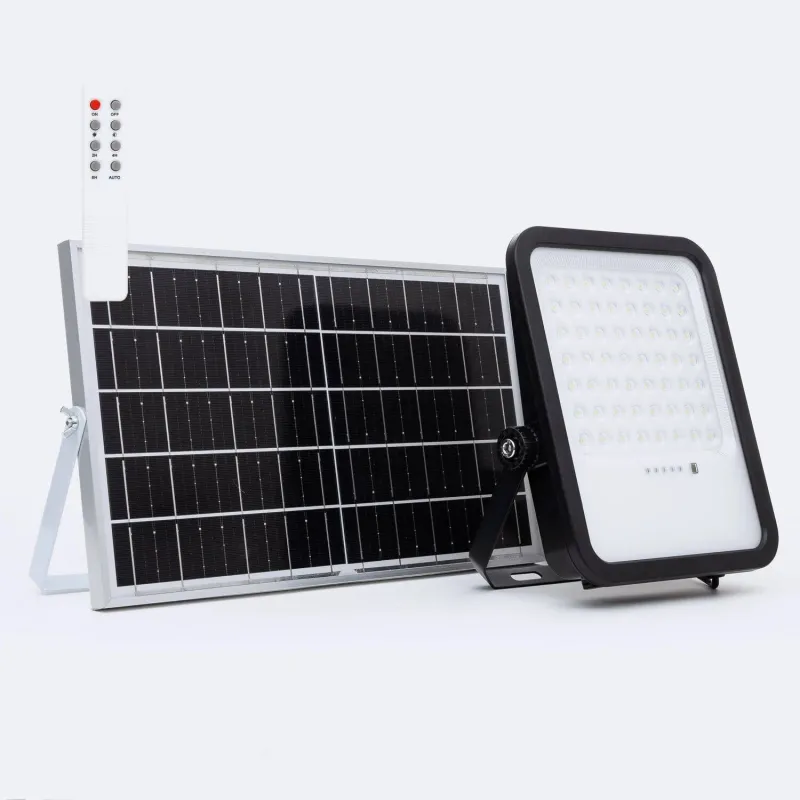 kit-projecteur-solaire-25w-2700lm-ip65-telecommande-minuterie
