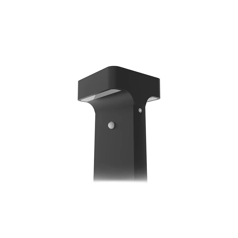 potelet-solaire-led-carre-6w-3000k-noir-950-mm-detecteur-ir