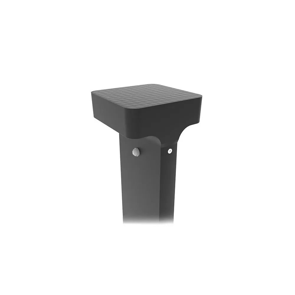 potelet-solaire-led-carre-6w-3000k-noir-950-mm-detecteur-ir