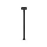 potelet-solaire-led-carre-6w-3000k-noir-950-mm-detecteur-ir