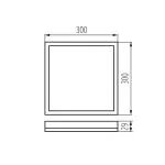 plafonnier-carre-noir-led-175w-1750lm-4000k-ip54-azpo