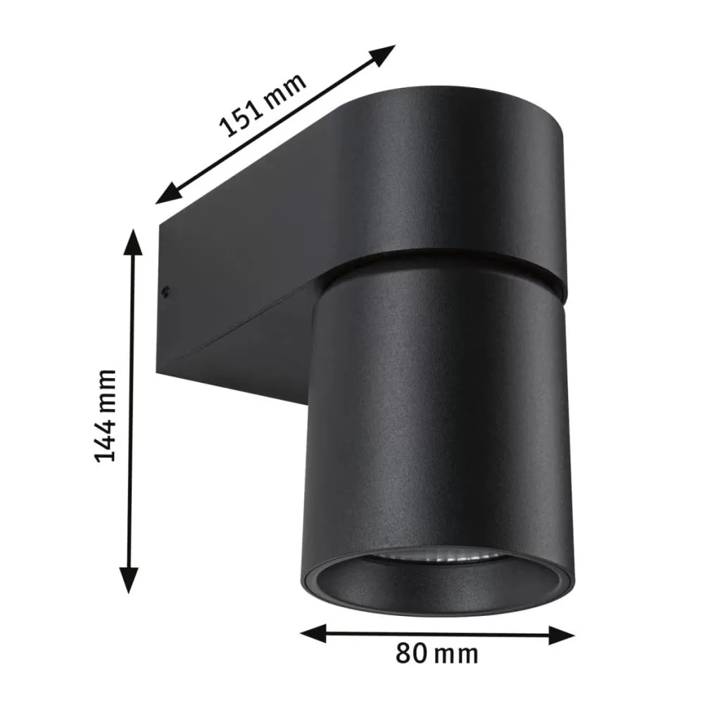 applique-exterieure-led-kimu-ip44-3000k-8w-500lm-230v-70-anthracite