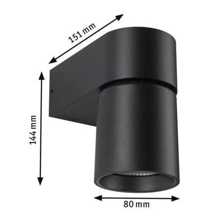 applique-exterieure-led-kimu-ip44-3000k-8w-500lm-230v-70-anthracite