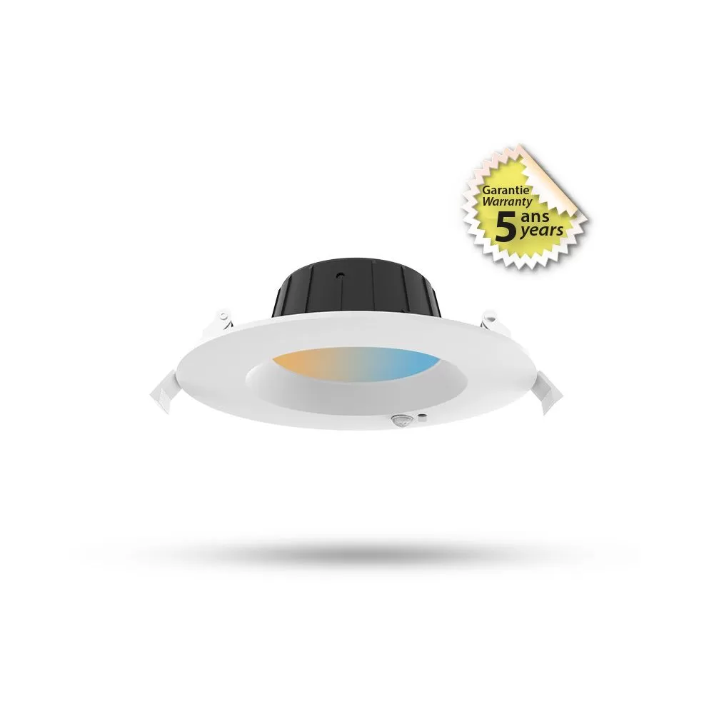 spot-led-cct-multi-puissance-69w-300040006500k-gradable-blanc-detecteur-ir-garantie-5-ans