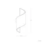 applique-murale-platre-blanc-culot-g9-220v
