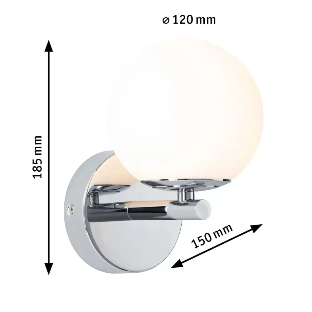 applique-salle-de-bain-led-gove-ip44-3000k-400lm-230v-5w-chromesatine