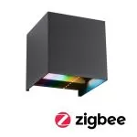 applique-salle-de-bain-led-zigbee-30-cybo-ip44-carre-100x100mm-rgbw-300lm-230v-anthracite