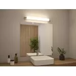 WallCeiling Orgon IP44 Prise LED 10,5W 700 mm Chrome/Blanc 230V Mtl...