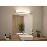 WallCeiling Quasar IP44 LED 10,5W 700mm Chrome/Blanc 230V métal/acr...