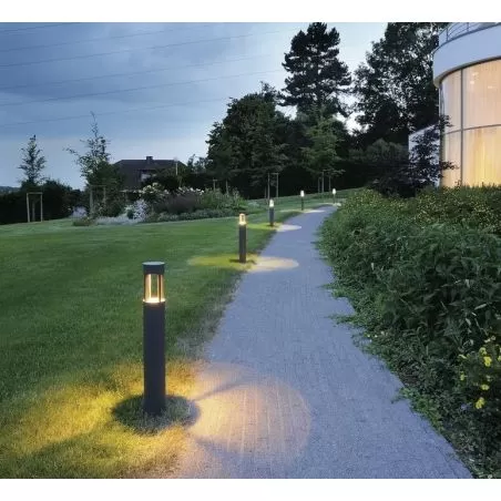 SLOTS 65, borne extérieure, fonte rouillée, LED, 6,3W, 3000K, IP44