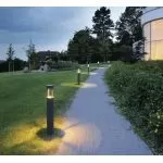 SLOTS 65, borne extérieure, fonte rouillée, LED, 6,3W, 3000K, IP44