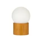 Lampe à poser Woody Shine G9 max. 20W Bois/Naturel