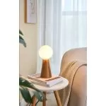 Lampe à poser Woody Soul G9 max. 20W Bois/Naturel