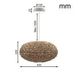 suspension-en-rotin-40cm-ip20-culot-e27