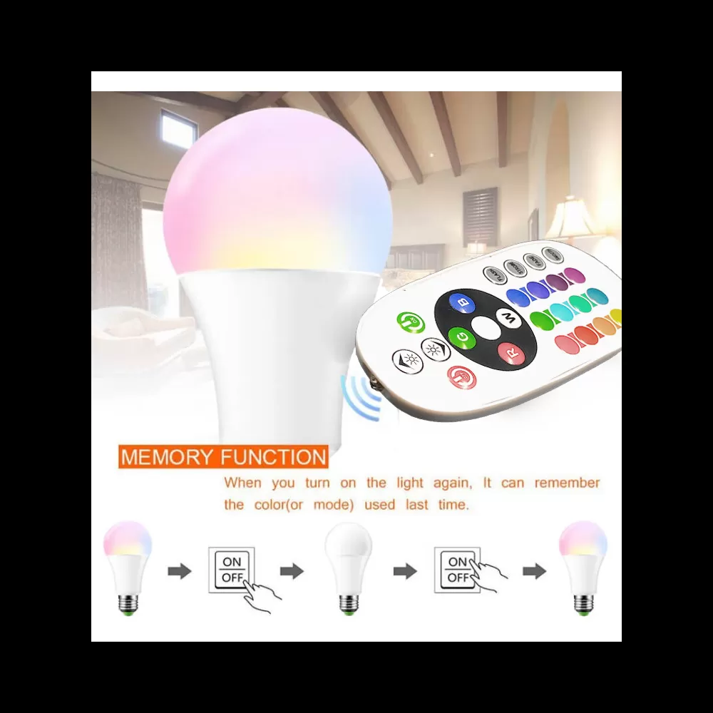 ampoule-led-e27-rgbw-10w-700-lumenstelecommande-