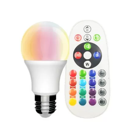 ampoule-led-e27-rgbw-10w-700-lumenstelecommande-