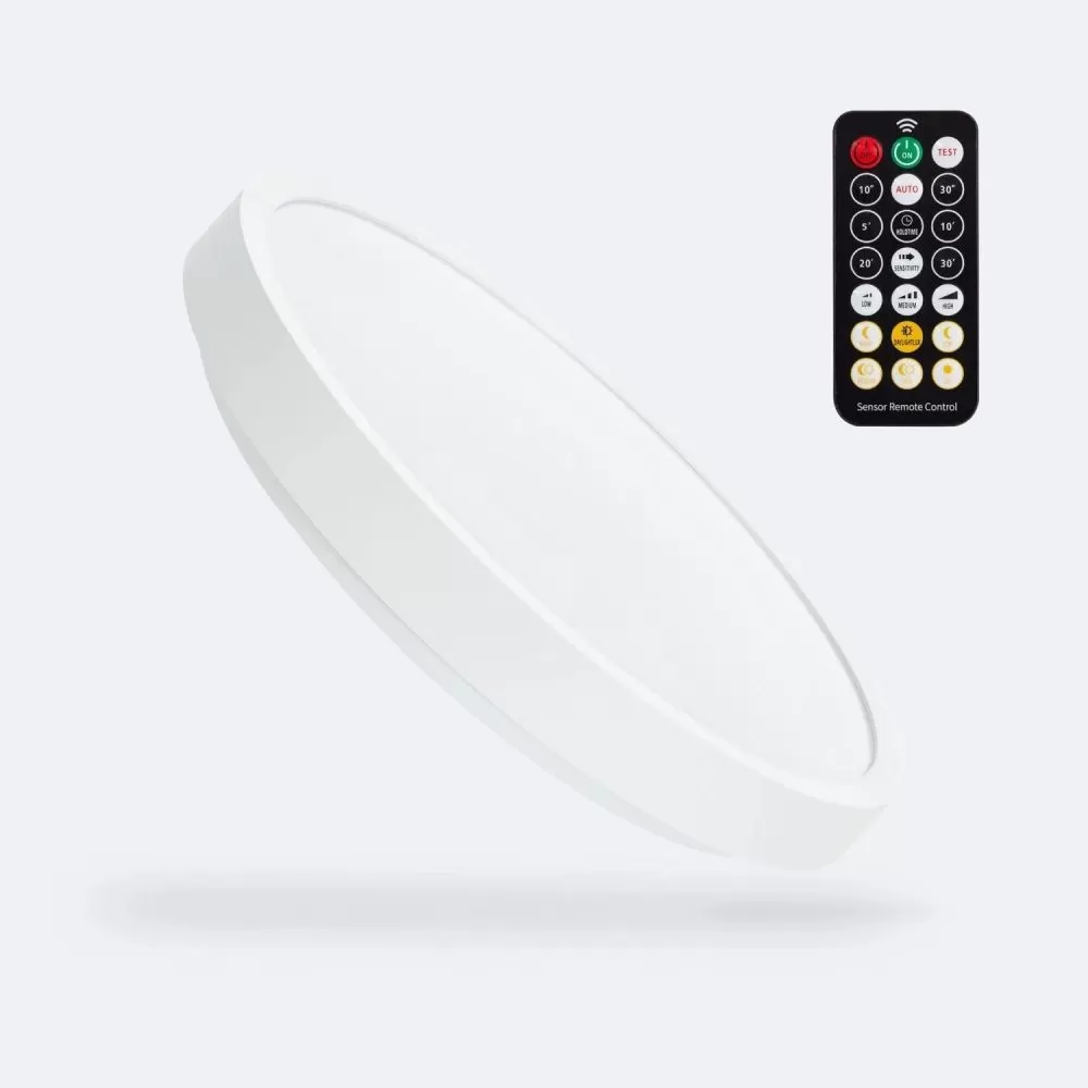plafonnier-applique-led-18w-ip44-detecteur-de-mouvement-reglable-par-telecommande