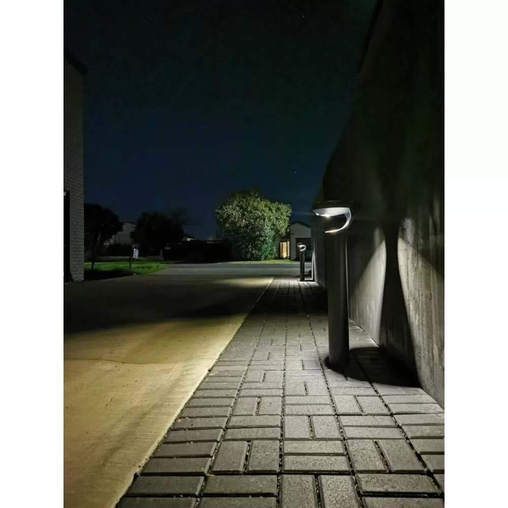 borne-exterieure-10w-led-gris-anthracite-ip65-67cm-220v-730-lumens-3000k