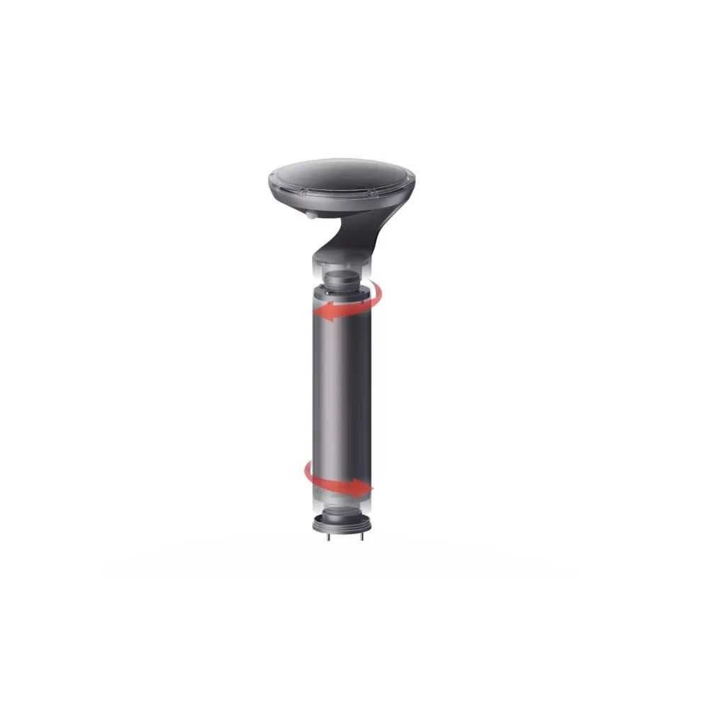 borne-exterieure-10w-led-gris-anthracite-ip65-67cm-220v-730-lumens-3000k