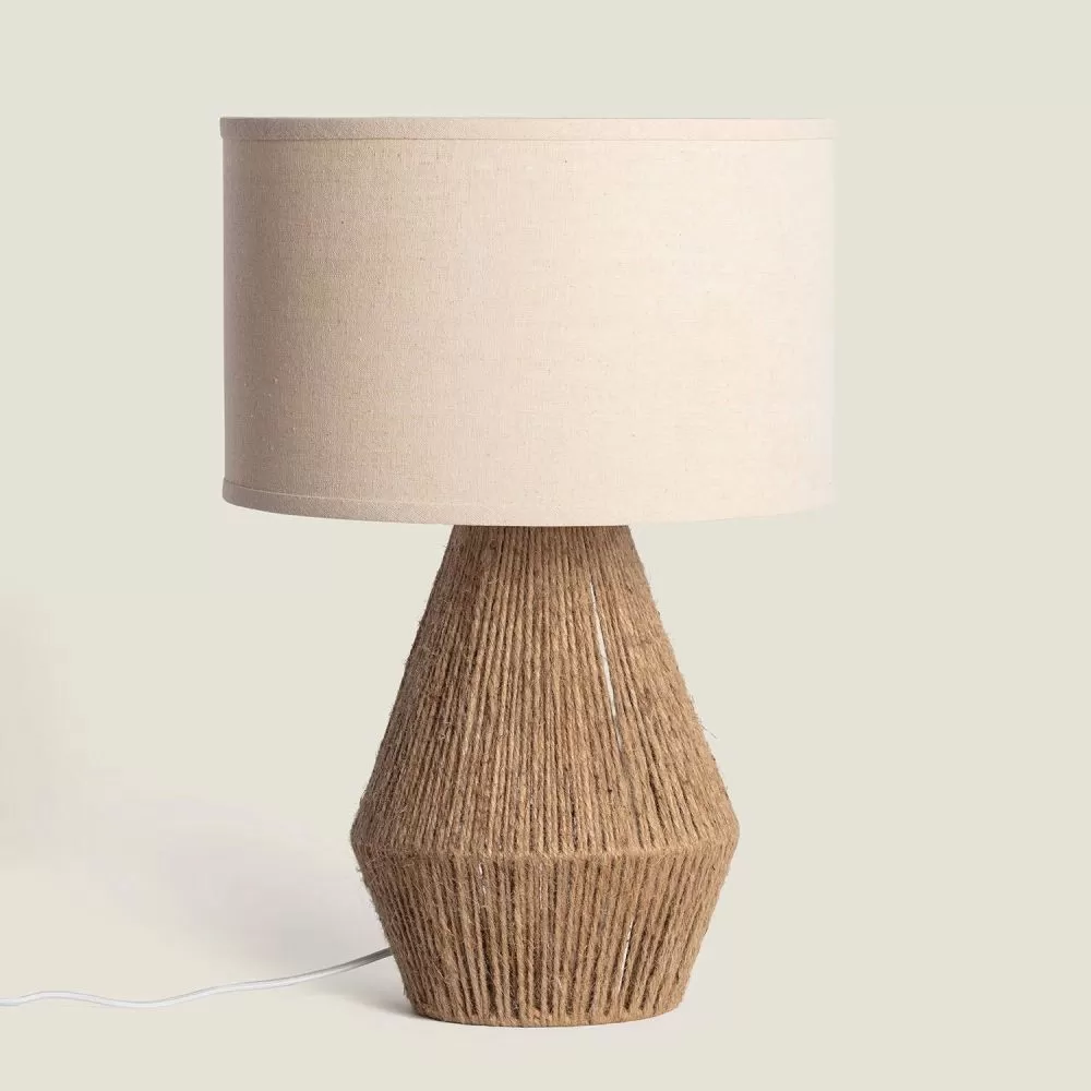 lampe-sur-pied-table-metal-et-lin-abat-jour-culot-e27