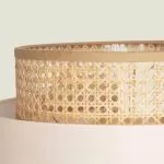 lampadaire-sur-pied-abat-jour-rotin-culot-e27-pied-blanc