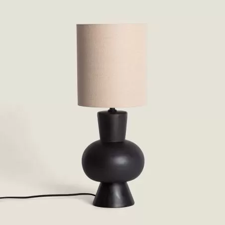 lampe-a-poser-ceramique-et-abat-jour-blanc-culot-e27