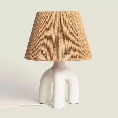 lampe-a-poser-ceramique-et-abat-jour-blanc-culot-e27