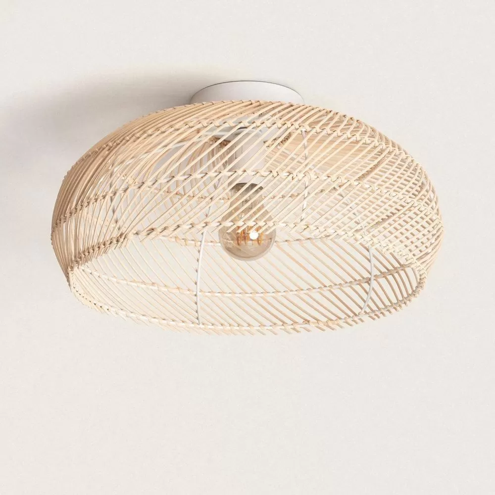 plafonnier-suspension-rotin-culot-e27-fixation-cable-blanc