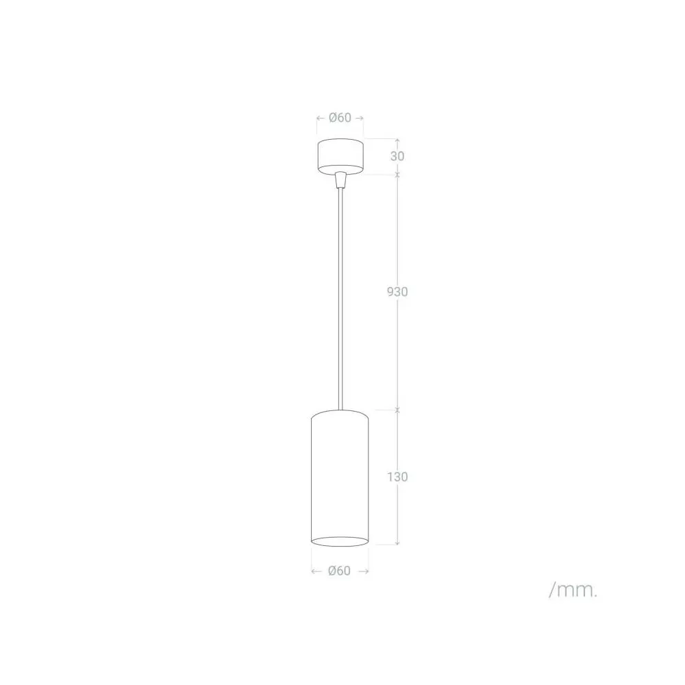 suspension-noire-spot-gu10-led