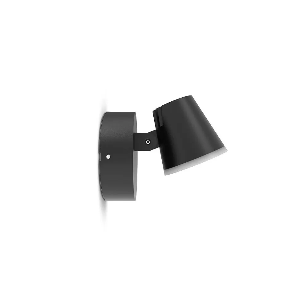 applique-murale-orientable-led-noir-125w-3000k