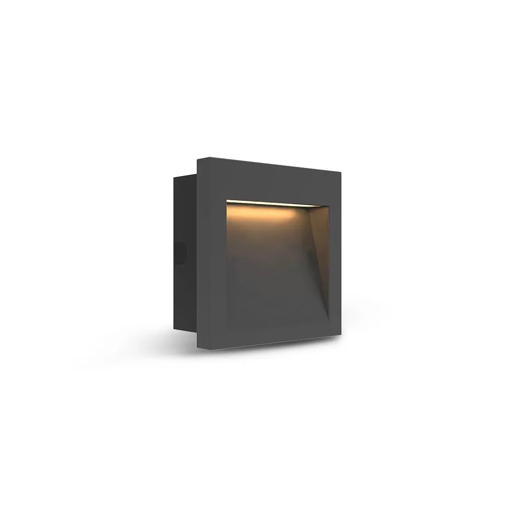 spot-encastrable-led-balise-90x90mm-3w-carre-3000k-ip65