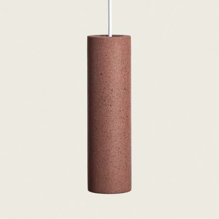 suspension-tube-ciment-beige-ou-rouge-culot-gu10-
