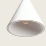 suspension-blanche-luminaire-suspendu-platre-conique