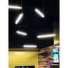 Réglette tubulaire led intégrées 60cm-23w-ip66-2200 lumens-cct-3000k-4000k
