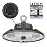 gamelle-cloche-industrielle-led-osram-reflecteur-noir