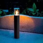borne-de-jardin-noire-50cm-culot-e27-ip44-220v
