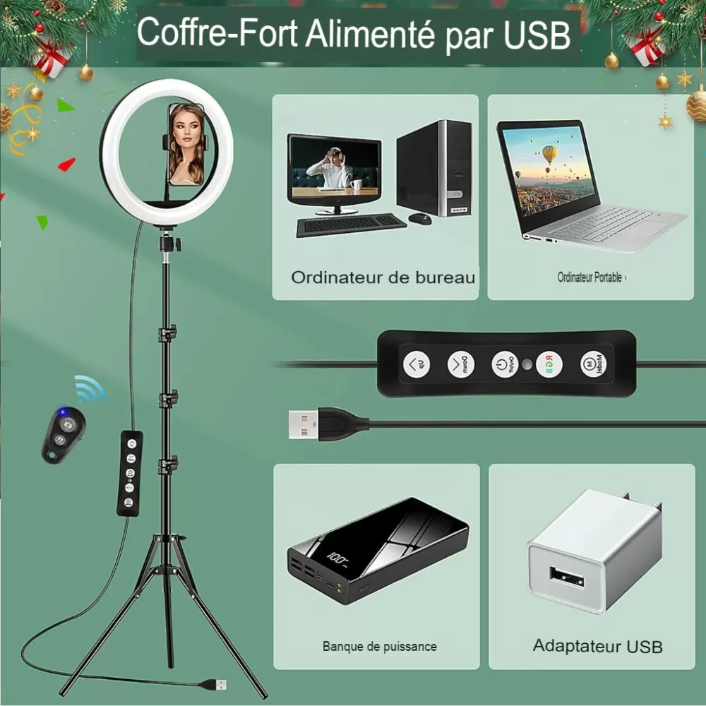 trepied-barre-led-rgbw-anneaux-selfie-video-support-smartphones